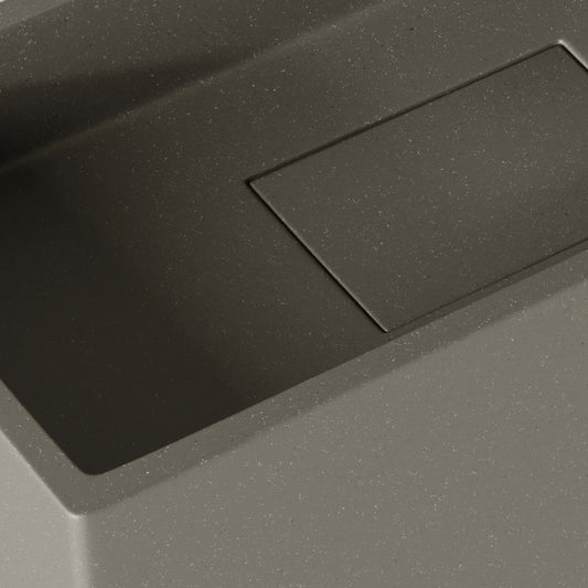 Esposa Oyster Concrete Wall Hung Basin 400mm