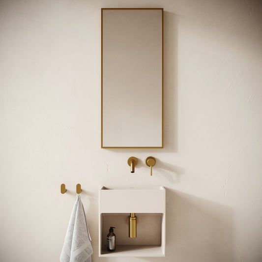 Esposa Shore Concrete Wall Hung Basin 400mm