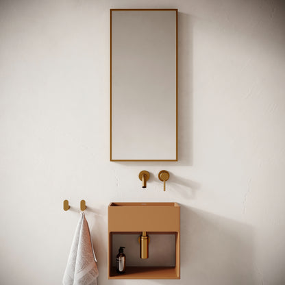 Esposa Sienna Concrete Wall Hung Basin 400mm