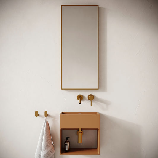 Esposa Sienna Concrete Wall Hung Basin 400mm