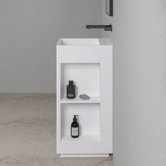 Ethos Freestanding Stone Basin 420mm