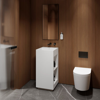 Ethos Freestanding Stone Basin 420mm