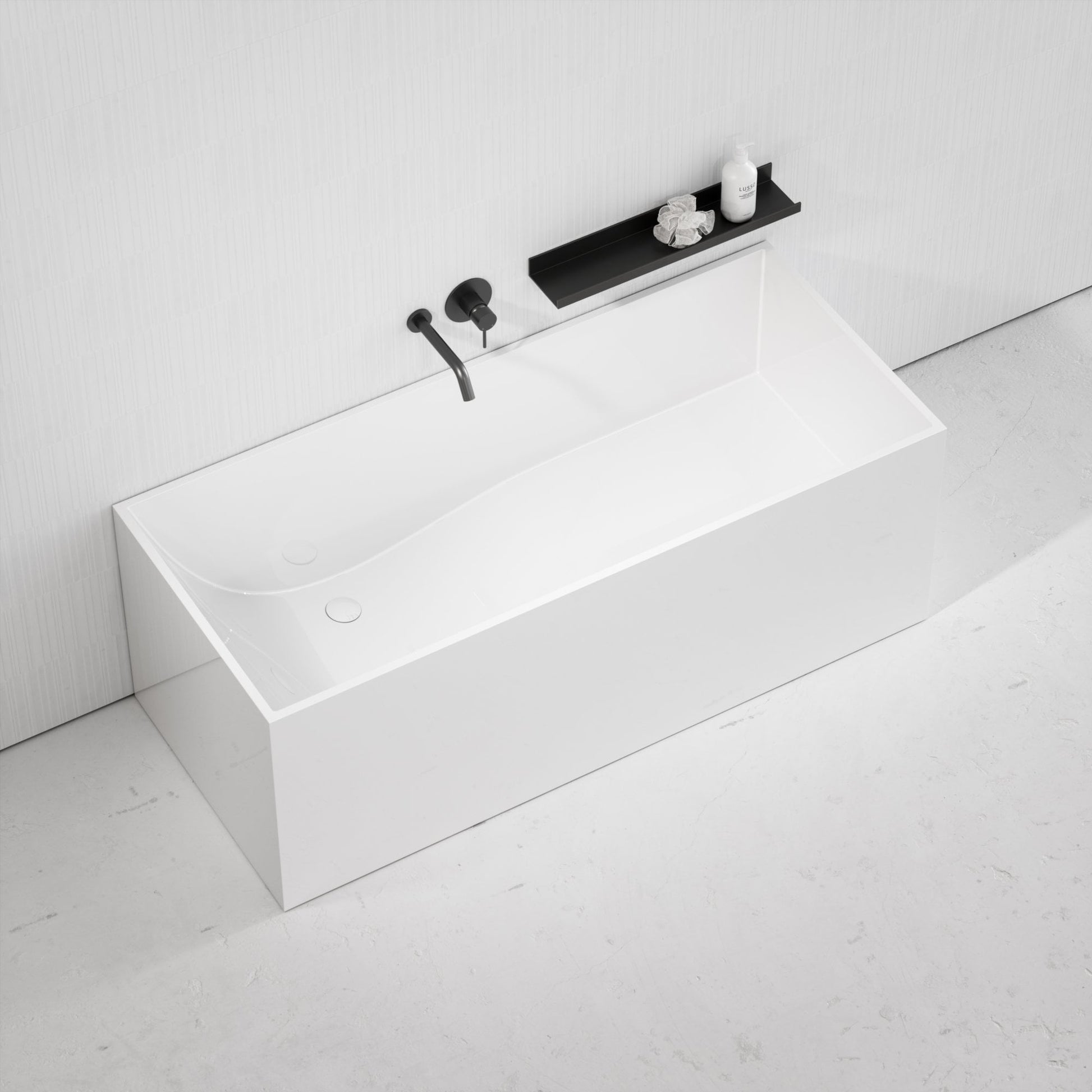 Ethos Mini Freestanding Stone Bath 1580mm
