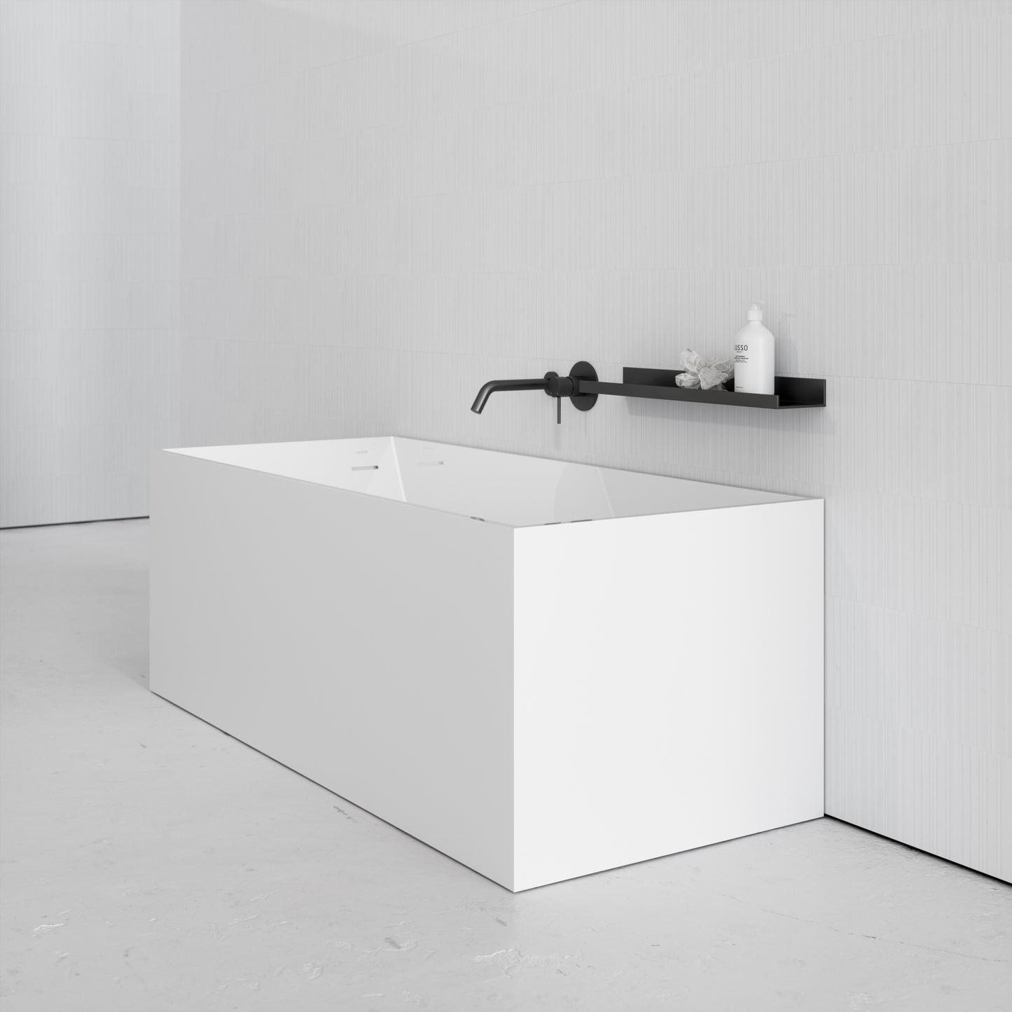 Ethos Mini Freestanding Stone Bath 1580mm