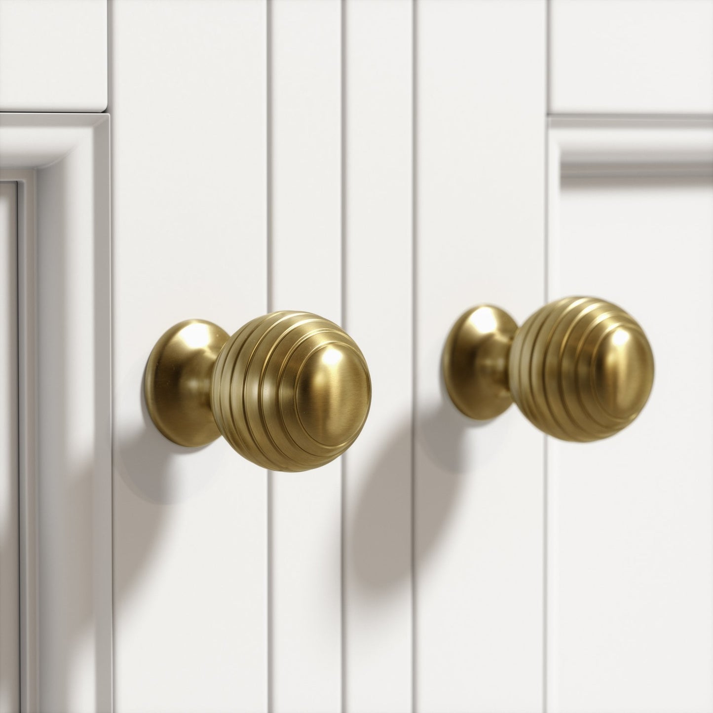 Eton Brushed Gold Cabinet Knobs
