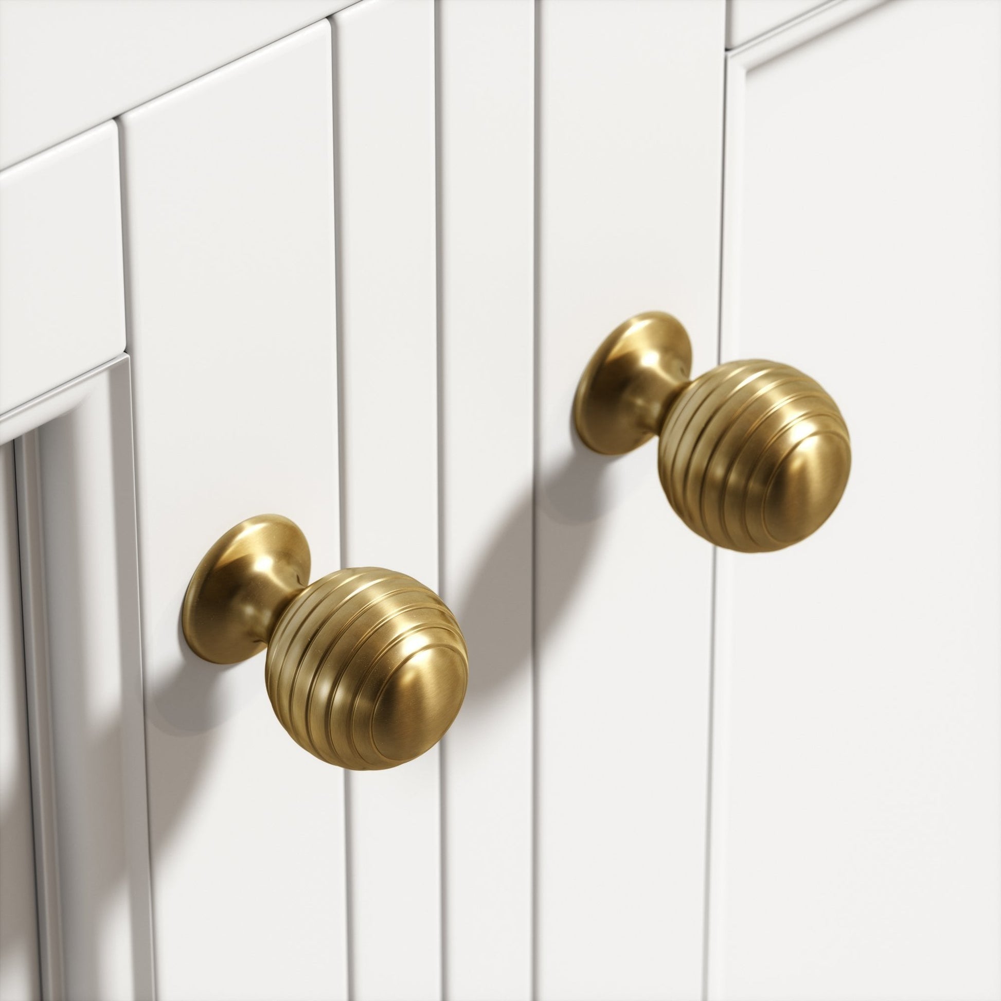 Eton Brushed Gold Cabinet Knobs