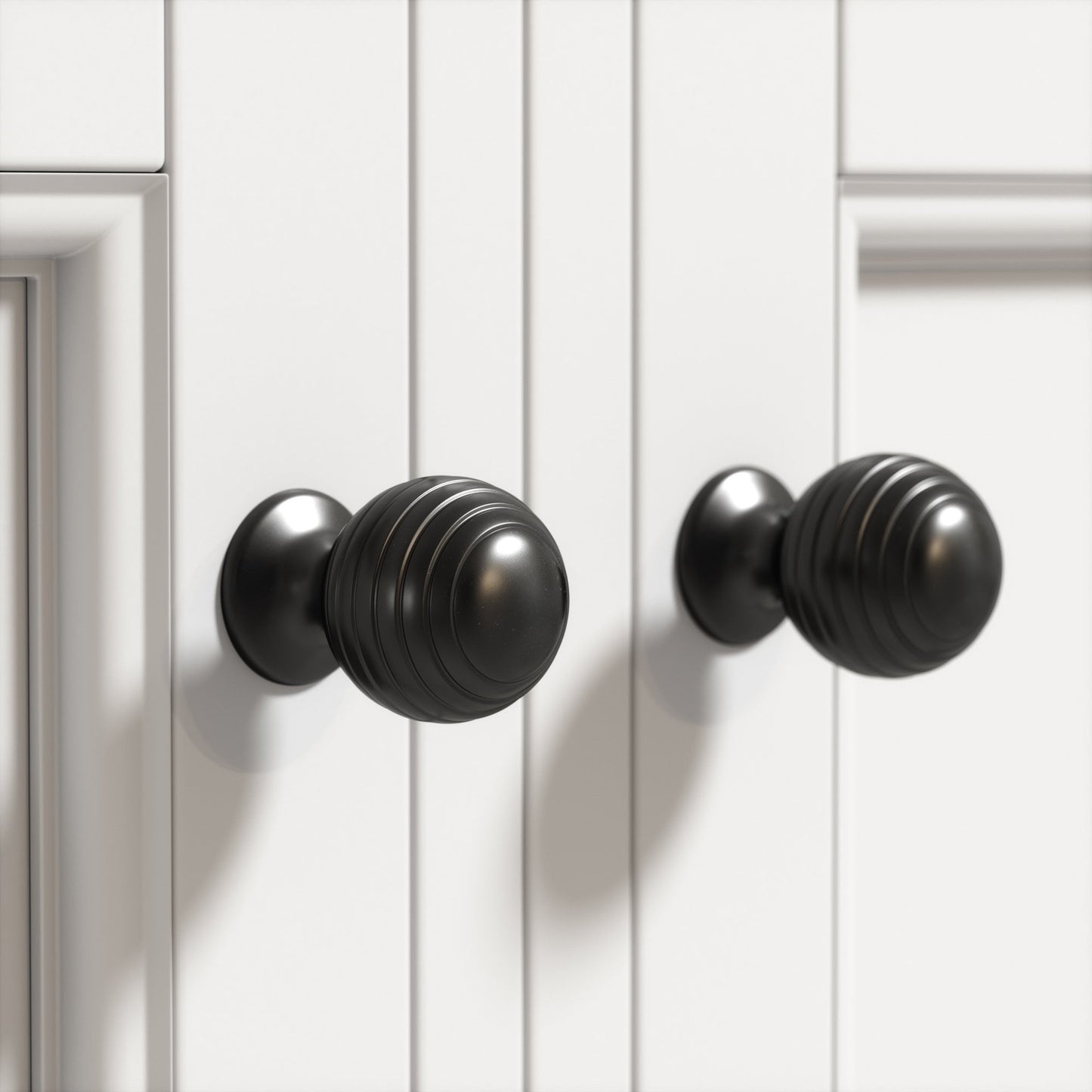 Eton Matte Black Cabinet Knobs