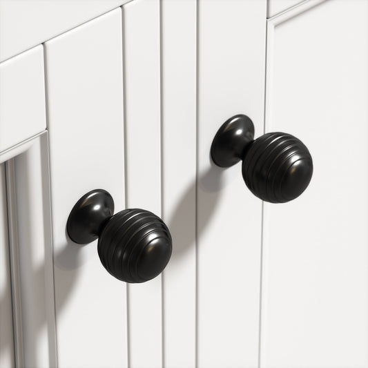 Eton Matte Black Cabinet Knobs