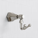 Eton Polished Nickel Double Robe Towel Hook