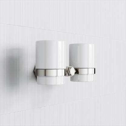 Eton Polished Nickel Double Tumbler