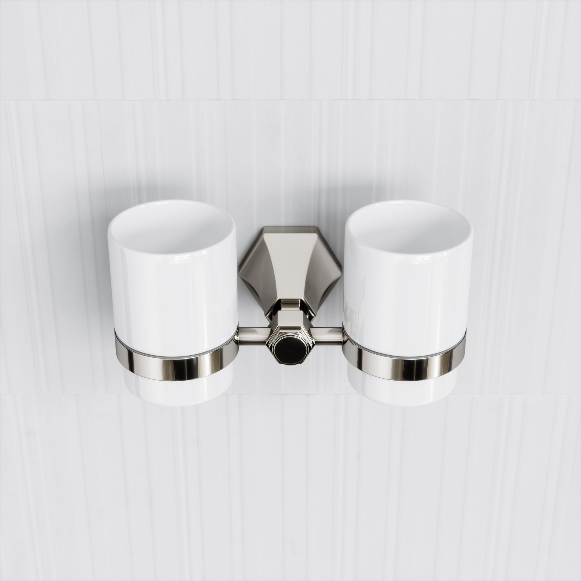 Eton Polished Nickel Double Tumbler