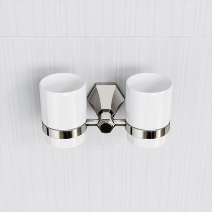 Eton Polished Nickel Double Tumbler