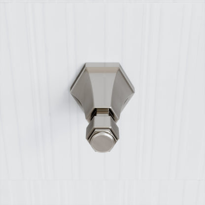 Eton Polished Nickel Robe Towel Hook
