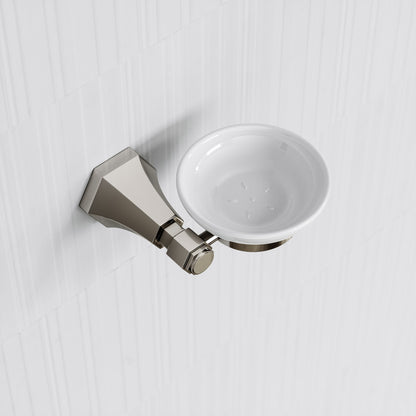 Eton Polished Nickel Soap Dish