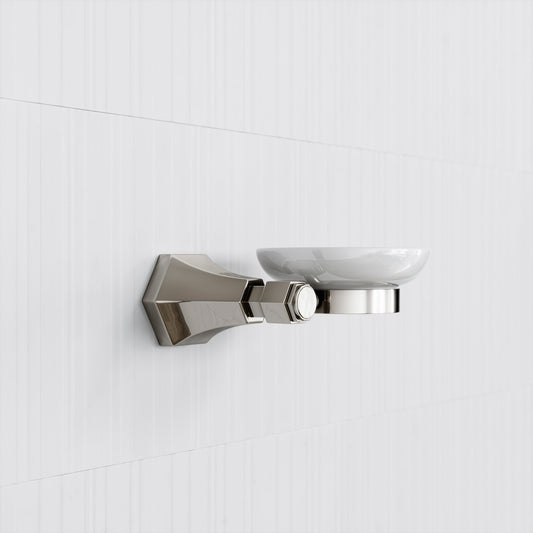 Eton Polished Nickel Soap Dish