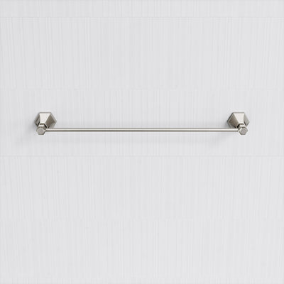 Eton Polished Nickel Towel Bar Rail 600mm
