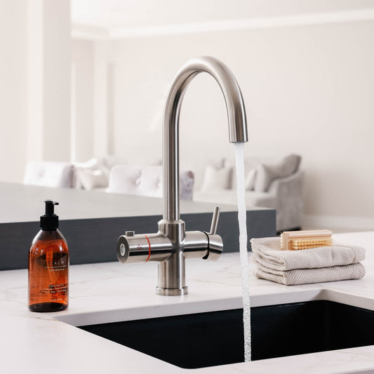 Filtrata Brushed Nickel 4 in 1 Boiling Water Tap