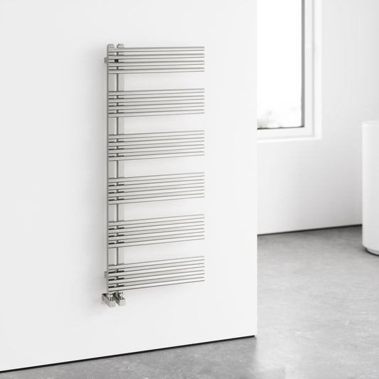 Forma Polished Stainless Designer Towel Radiator