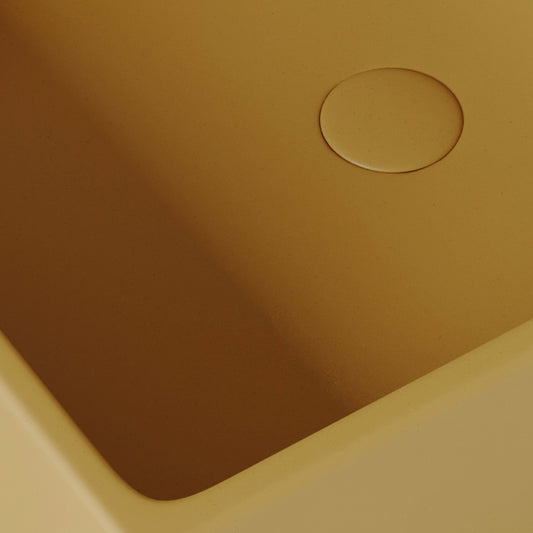 Formata Saffron Concrete Countertop Basin 496mm