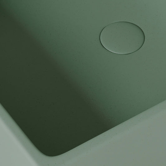 Formata Seafoam Concrete Countertop Basin 496mm