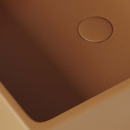 Formata Sienna Concrete Countertop Basin 496mm