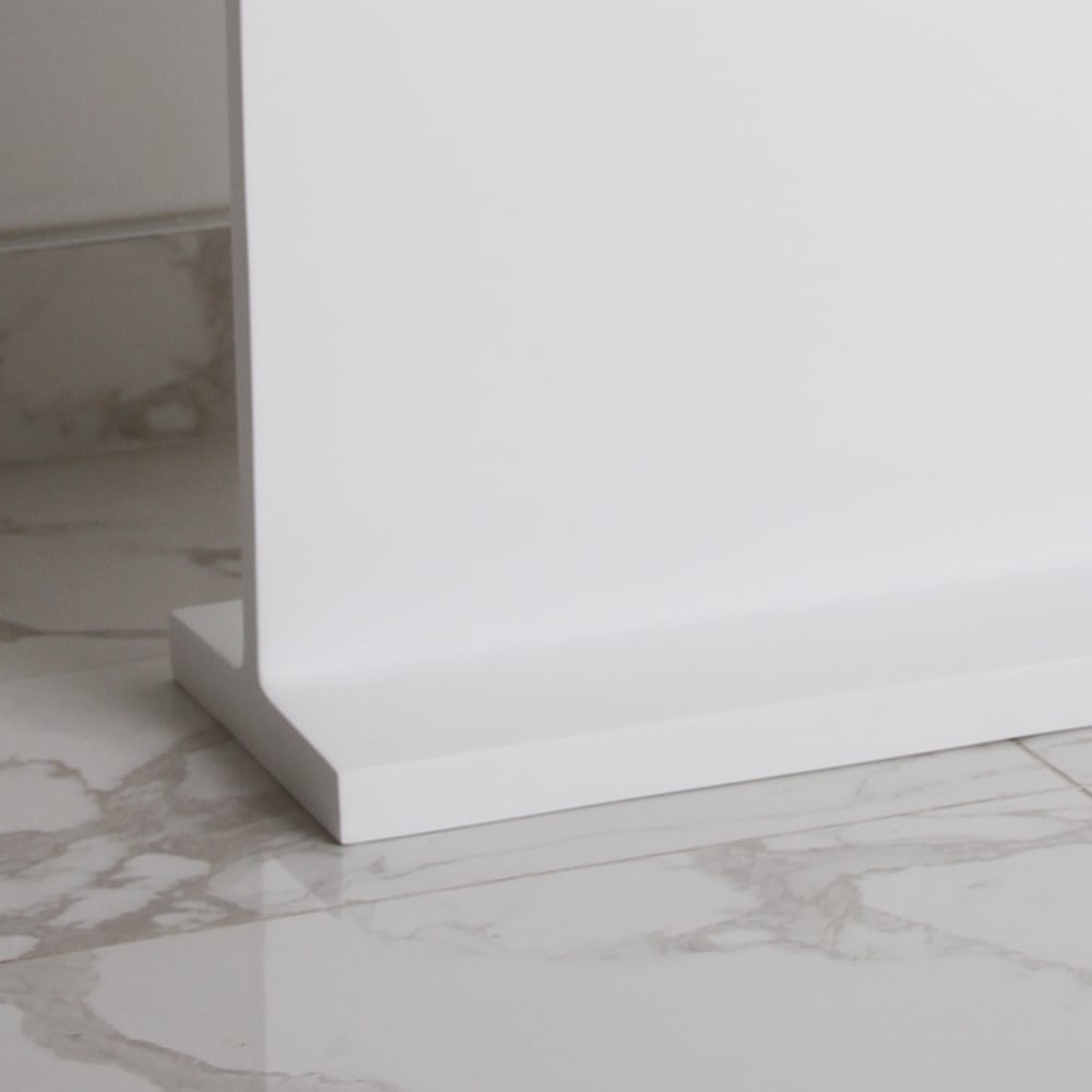 Freestanding Bath Shelf with Towel Rail