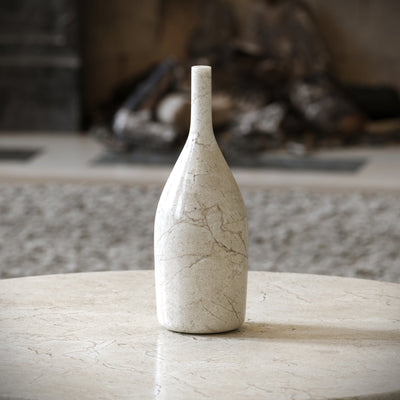 Frizzante Crema Marfil Marble Champagne Bottle