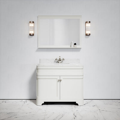 Gainsborough Matte Cream Mirror 1000mm