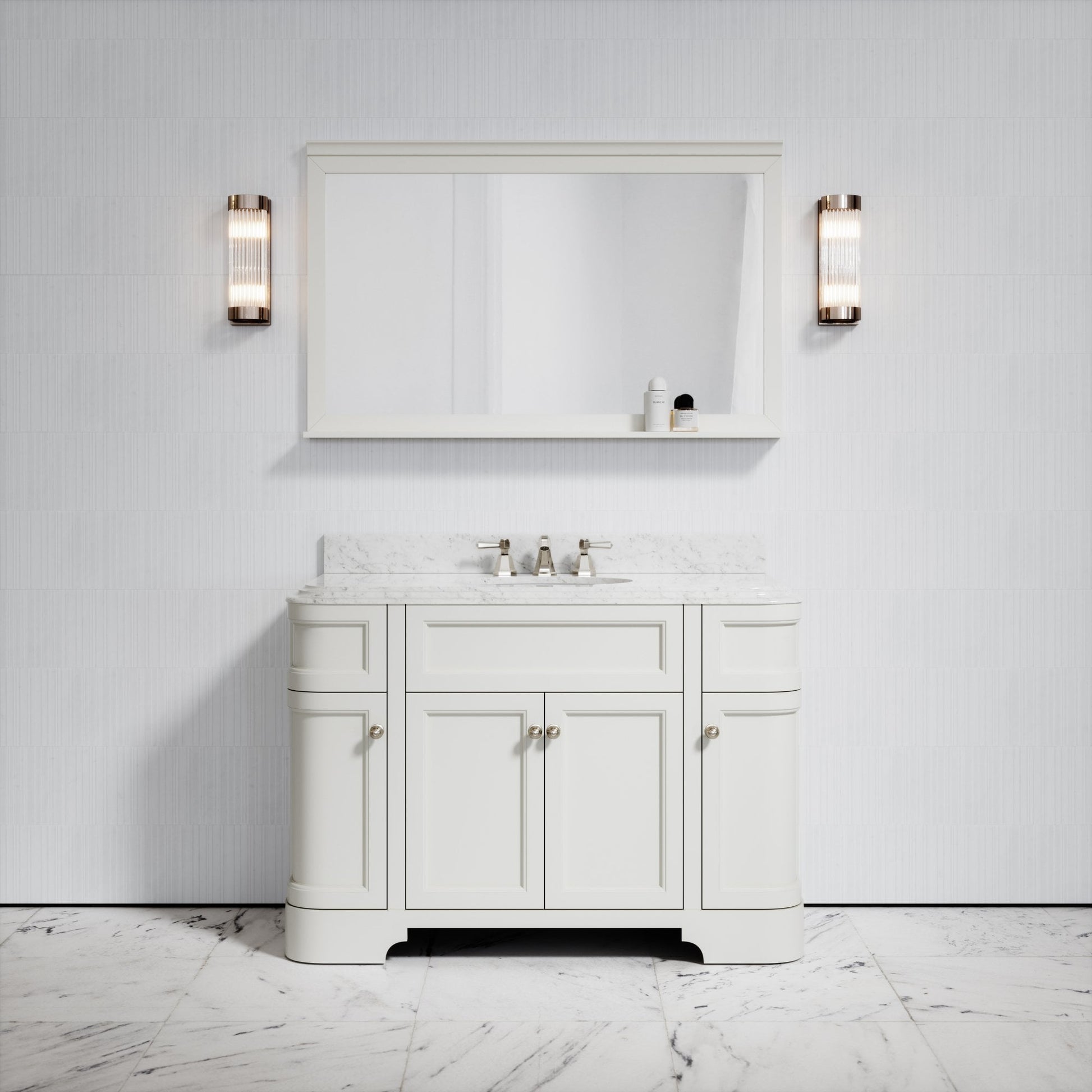 Gainsborough Matte Cream Mirror 1200mm