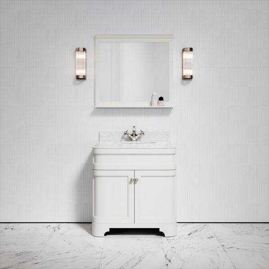 Gainsborough Matte Cream Mirror 800mm