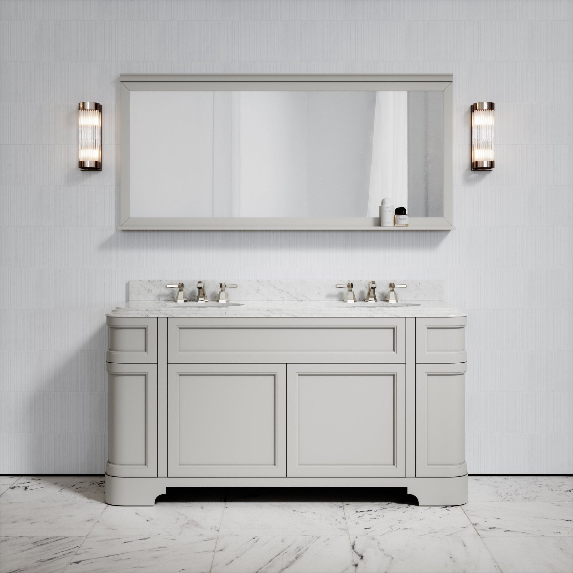 Gainsborough Matte Stone Mirror 1600mm