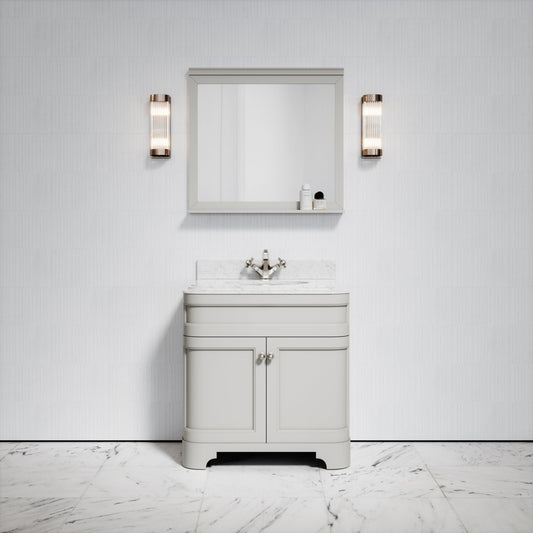 Gainsborough Matte Stone Mirror 800mm