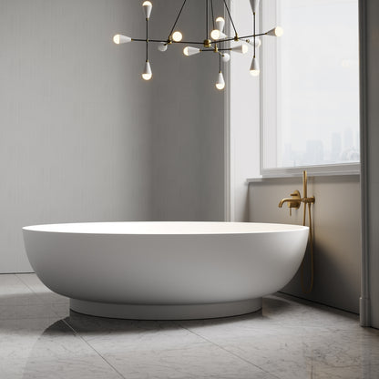 Grande Freestanding Round Stone Bath 1900mm
