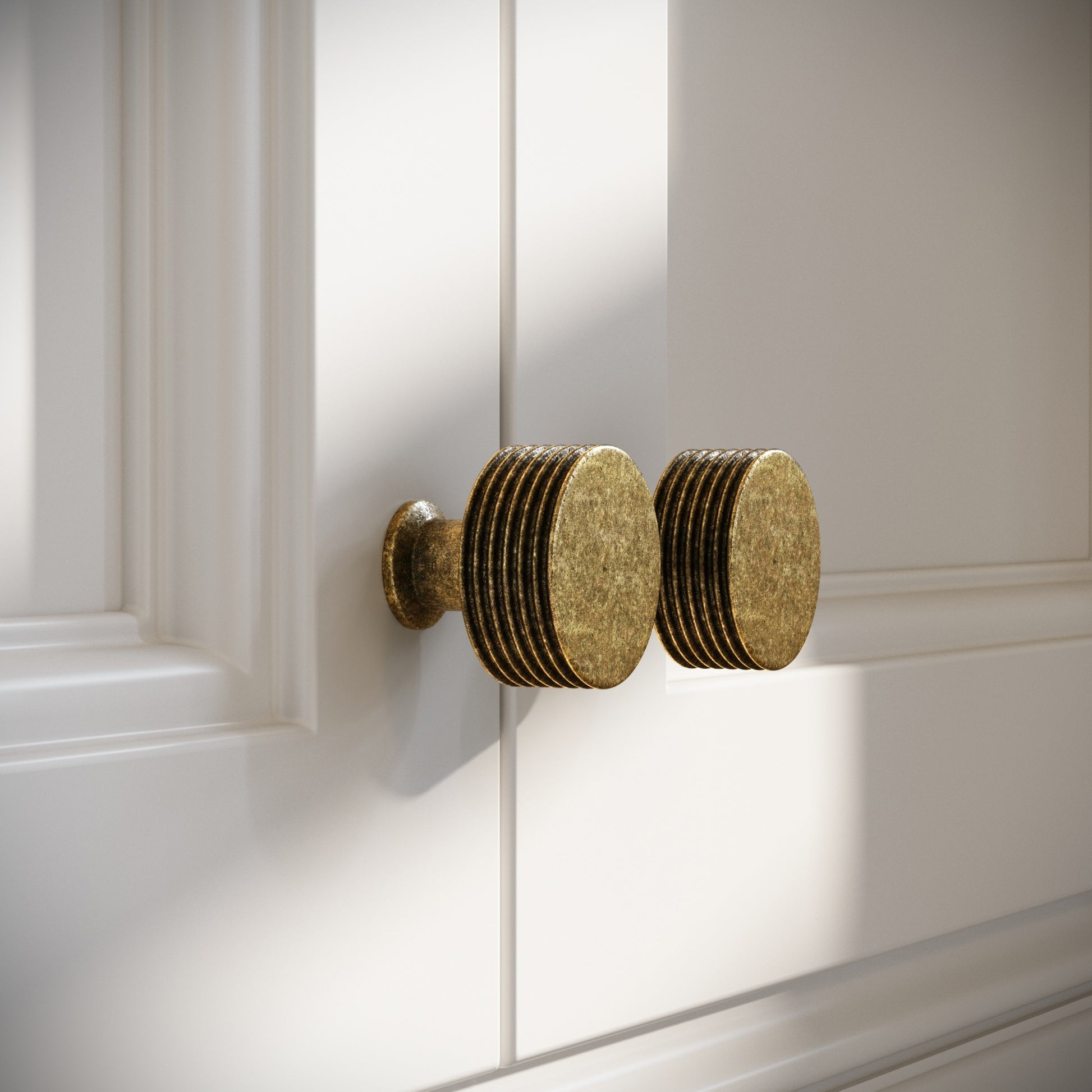 Hampton Aged Bronze Cabinet Knob