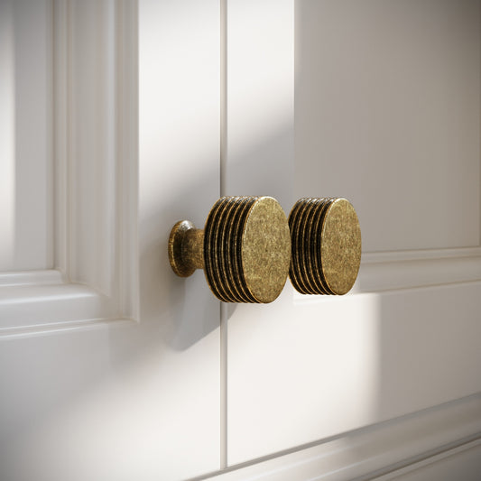 Hampton Aged Bronze Cabinet Knob