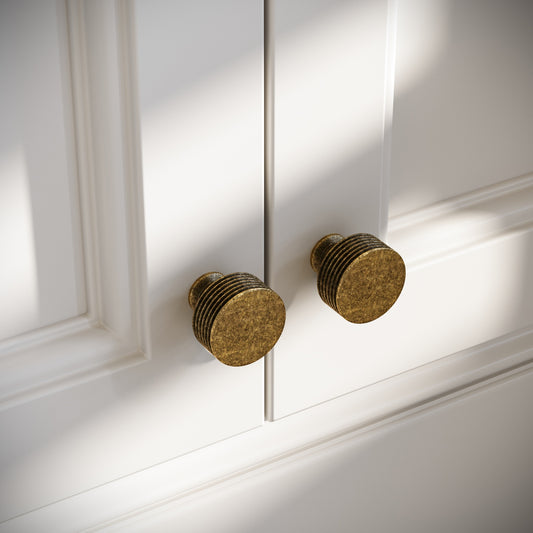 Hampton Aged Bronze Cabinet Knob
