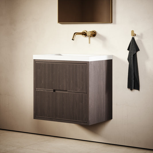 Harrington Grey Oak Vanity Unit 600-1200mm