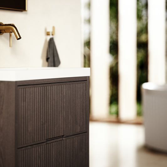 Harrington Grey Oak Vanity Unit 600-1200mm