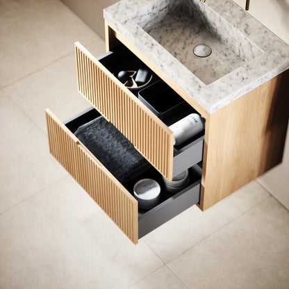 Harrington Natural Oak Vanity Unit 600-1200mm