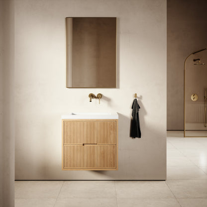 Harrington Natural Oak Vanity Unit 600-1200mm