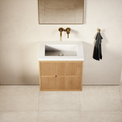 Harrington Natural Oak Vanity Unit 600-1200mm