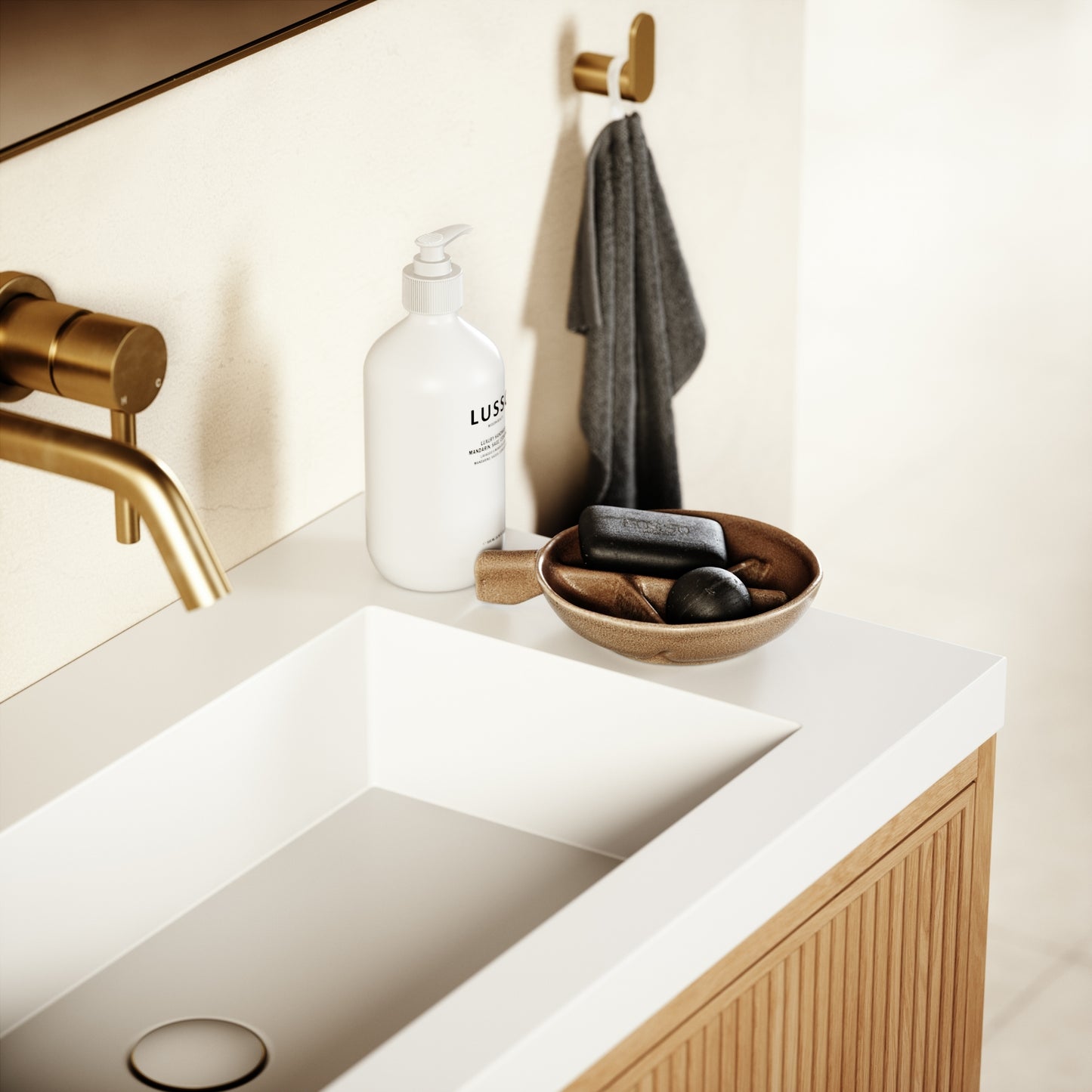 Harrington Natural Oak Vanity Unit 600-1200mm