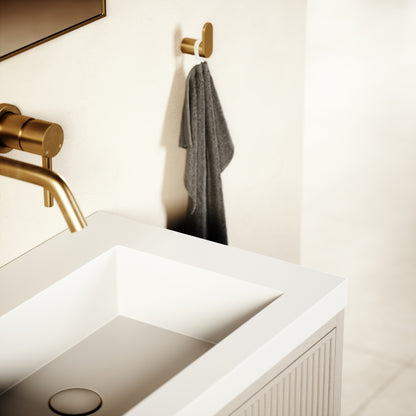 Harrington Velvet Beige Vanity Unit 600-1200mm
