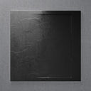 Infinity Stone Shower Tray & Waste Matte Black (ALL SIZES)