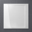 Infinity Stone Shower Tray & Waste Polished White (ALL SIZES)