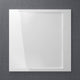 Infinity Stone Shower Tray & Waste Polished White (ALL SIZES)