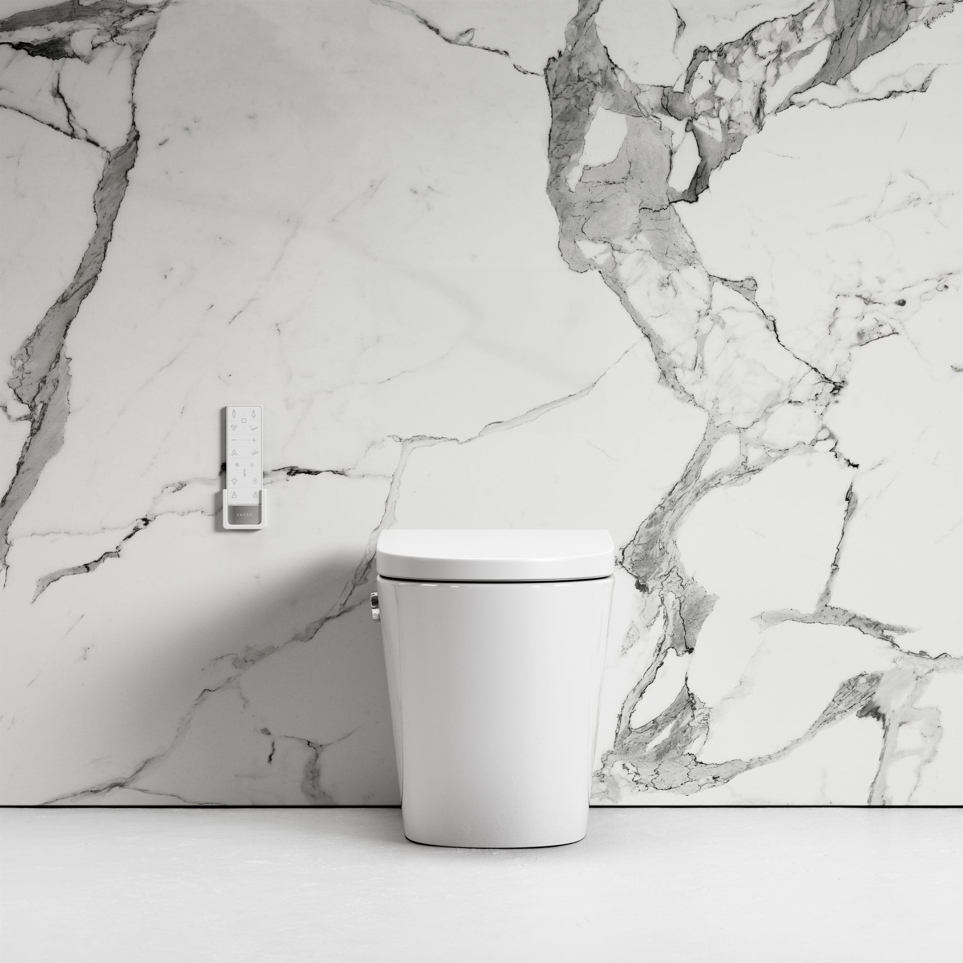 Intellismart Back To Wall Rimless Toilet Bidet & Soft Close Seat