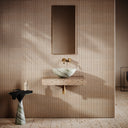 Italia Jade Green Marble Countertop Basin 400mm