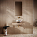 Italia Rosa Norwegian Marble Countertop Basin 400mm