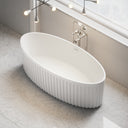 Jadore I Freestanding Fluted Stone Bath 1700mm